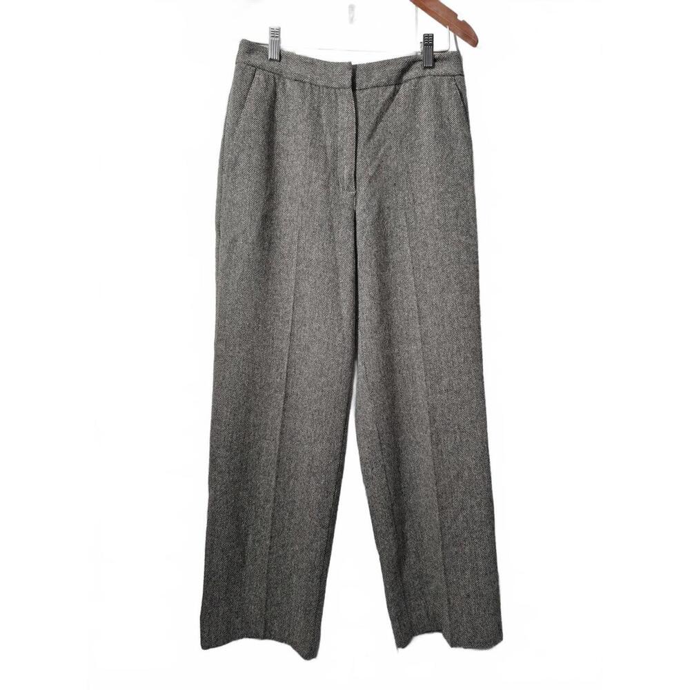 Liz Claiborne Lizsport Petites Vintage Ladies Gray Black Tweed Dress